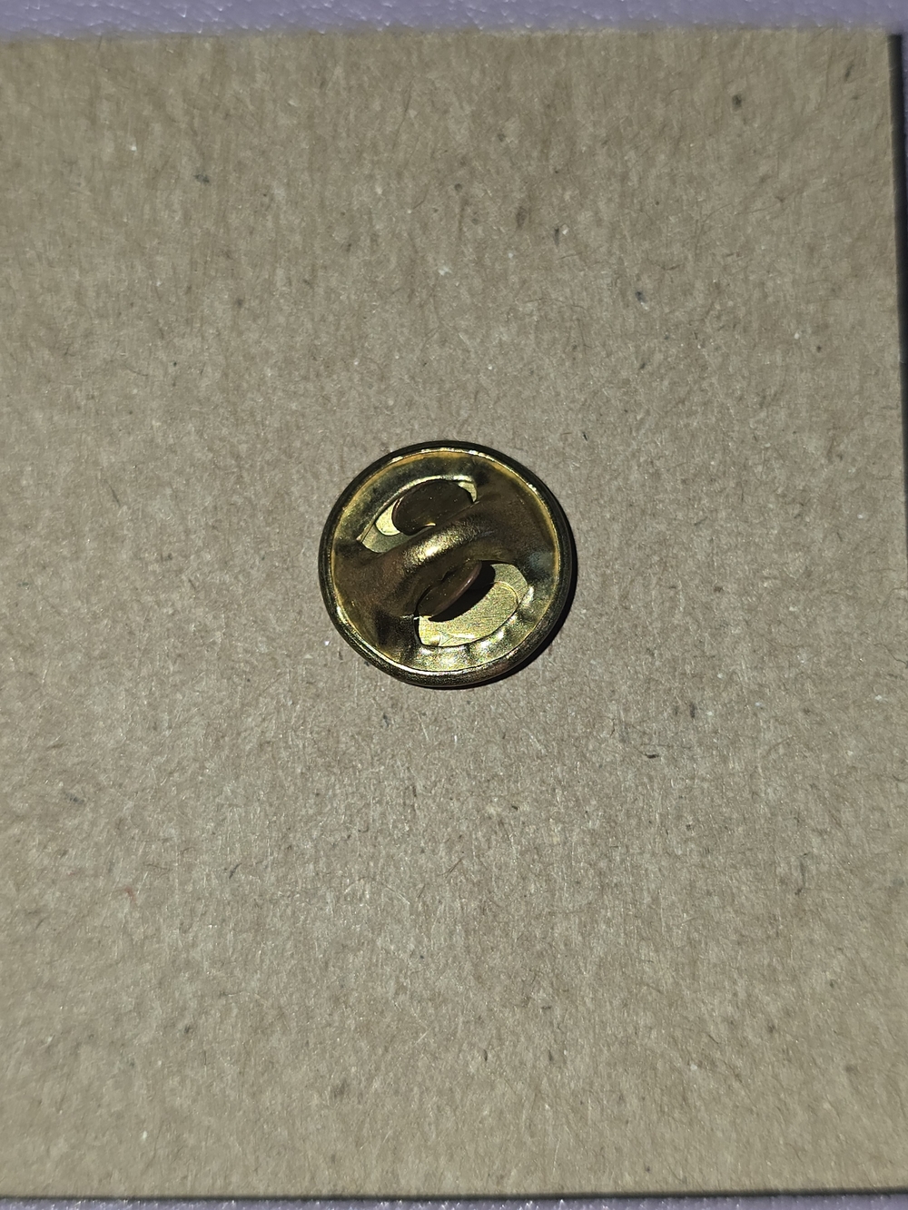 Pink Ribbon Breast Cancer Awareness Pin, Plastic - Picture 3 of 4